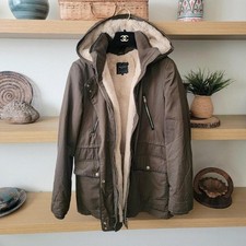 Zara hooded jacket coat parka