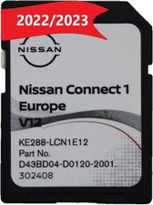 NISSAN CONNECT 1 V12 LCN1 SCHEDA SD 2022/2023 EUROPA