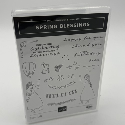 Stampin spring blessings - stampin, up