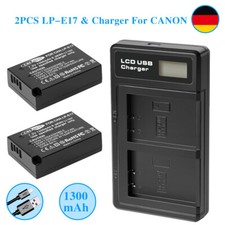 2x LP-E17 batteria +