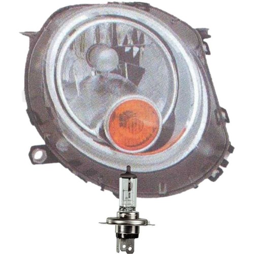Faro alogeno destro per mini - alogeno,