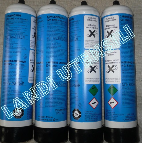 Bombola co2 con piedino 600 - bombola,