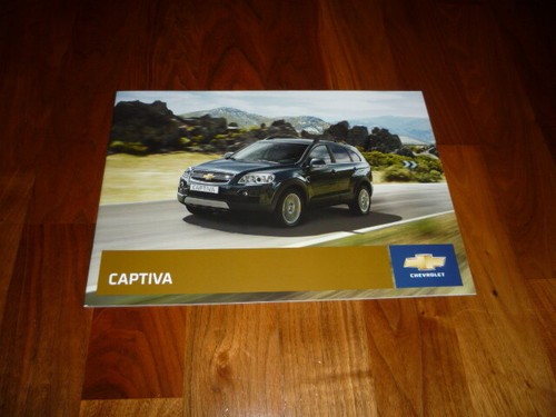 Brochure chevrolet captiva - brochure,