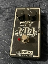 Effetto Pedale ChitararElectro Harmonix Nano Pocket Metal Muff Distortion 