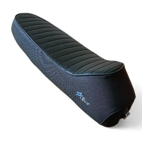 Sella sport nera - nera, piaggio