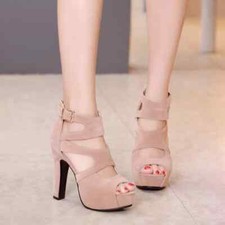 Sandali donna Platform tacco