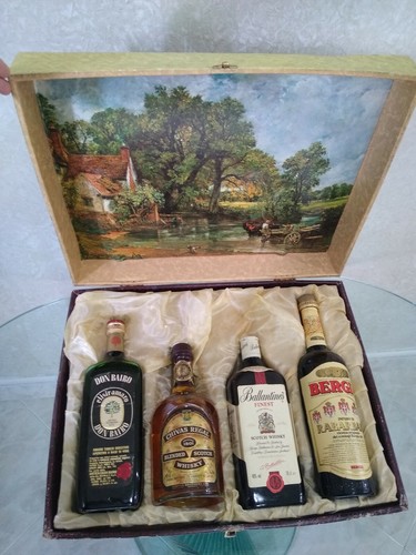 Cassetta liquori vintage