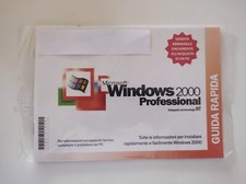 Microsoft Windows 2000 Professional ITA SP2Guida+Cd-rom Sigillato NO Procuct Key