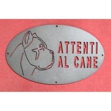 Targa Cartello "ATTENTI AL