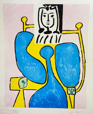 Pablo picasso litografia coa - litografia,