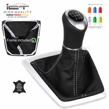 Vera pelle ict pomello cambio - pelle,