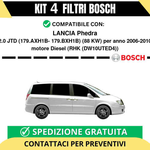 Kit bosch filtri - kit,