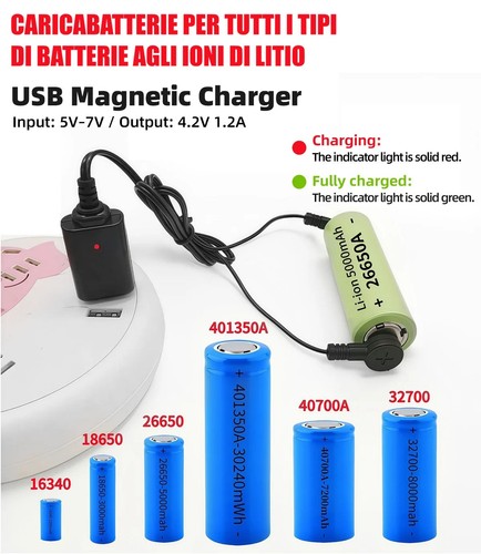 Caricabatterie magnetico - caricabatterie,