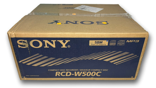 Sony rcd w500c - sony, dual