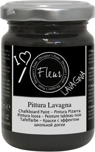 Pittura lavagna nera fleur - lavagna,
