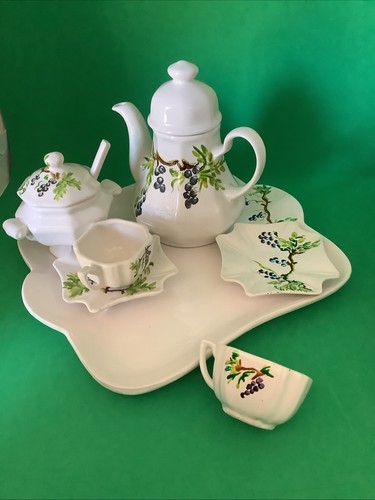 Servizio ceramica dipinto a - ceramica,