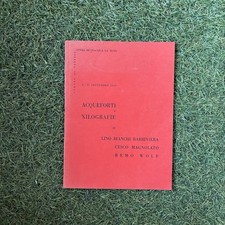 Acqueforti xilografie - acqueforti,