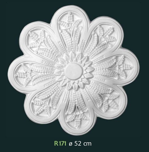 Rosone gesso bianco per - gesso,