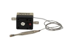 TERMOSTATO MONOFASE 230°C A RIARMO MANUALE 230°C 16A 250V bulbo ø 6x60 mm