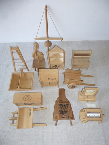 Modellini legno mobili e - legno,