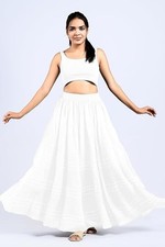 Gonna lunga donna in rayon