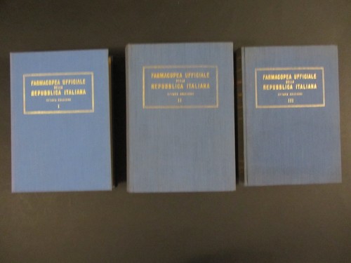 Volumi farmacopea ufficiale - 3,