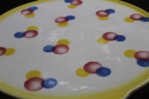 Vecchio piatto torta - piatto,