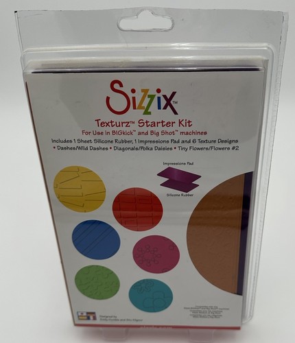 Sizzix texturz starter kit - starter,