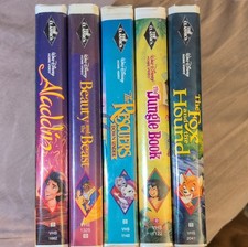 Walt Disney VHS Classics Lot