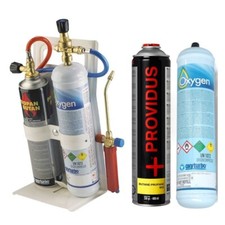 KIT CANNELLO SALDATURA TURBO SET 30 BOMBOLE USA GETTA + 1 OSSIGENO + 1 GAS