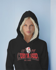 Felpa nera unisex con