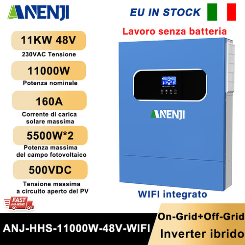 11000w 11kw mppt ibrido - 11000w, 2*mppt