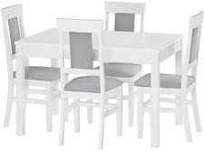 Tavolo da pranzo bianco 80x120