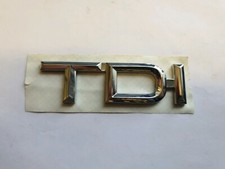 Targa emblema originale OE VW Audi Skoda 8A0853737 A 2ZZ scritta TDI lotto