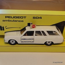 SOLIDO - PEUGEOT 504 AMBULANCE