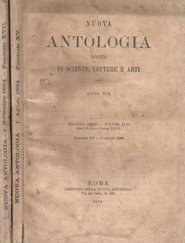 Nuova antologia rivista di - rivista,