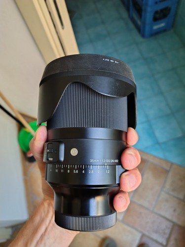 Sigma 35mm dg dn art - f/1.2,