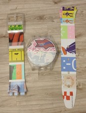 Swatch Special MGZ177  Maxi Lots of Swatch Wall Clock Pop Art Design 