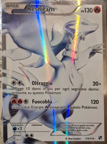 Carta pokémon reshiram blw - pokémon,