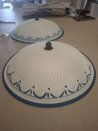 Coppia plafoniere dipinte a - di,