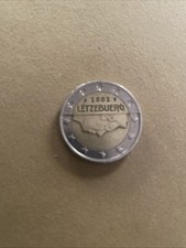 MONETA DA 2 EURO LUSSEMBURGO ANNO 2002 RARA