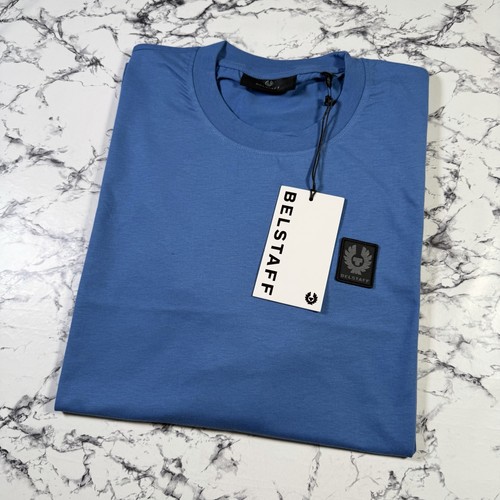 Shirt uomo belstaff blu - t-shirt,
