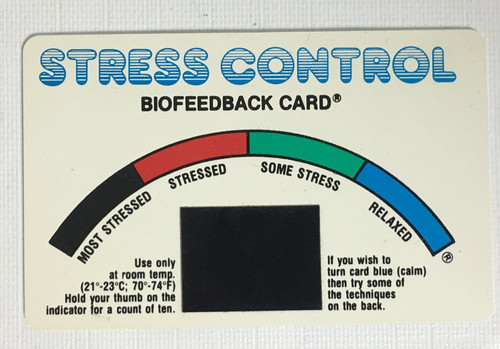 Carta biofeedback aziendale - carta,