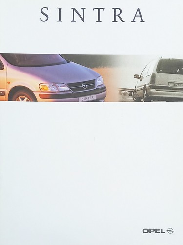 Brochure depliant opel sintra - brochure,
