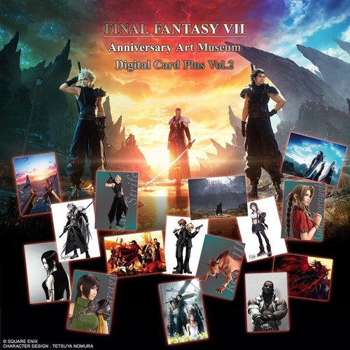 Ff7 anniversary art museum - ff7,