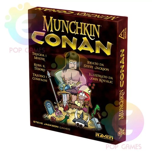 Munchkin conan gioco base - munchkin,