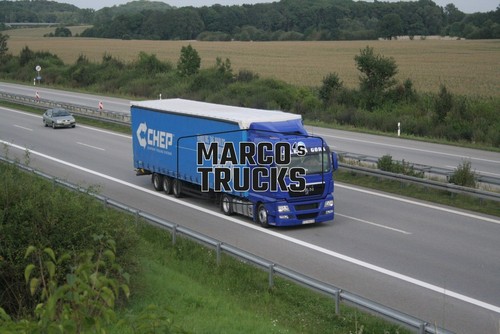 Foto camion man tgx lato - man, tenda