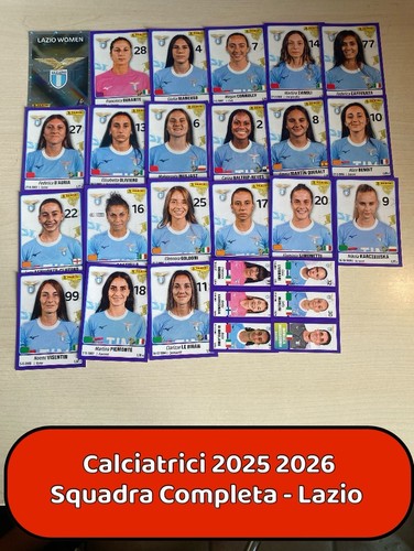 Lazio set figurine squadra - set,