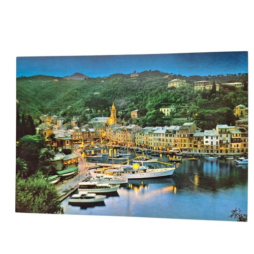 Cartolina portofino notte - cartolina, di