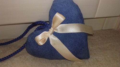Cuore stoffa imbottito - cuore,